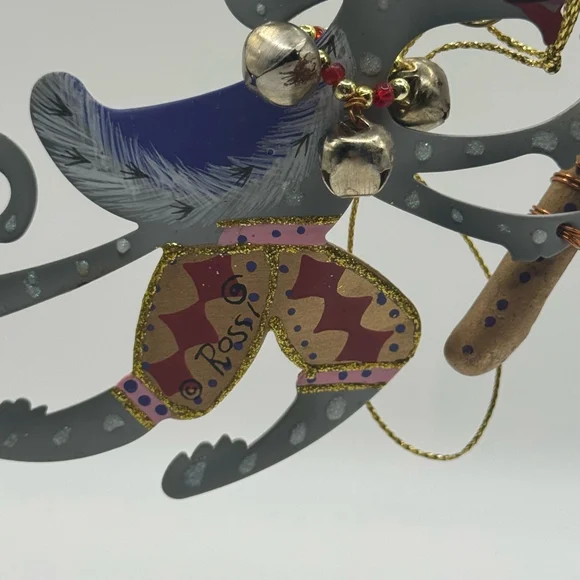 Jester Dog Fanciful Flight ornament by Karen Rossi for Silvestri - Picture 2 of 6